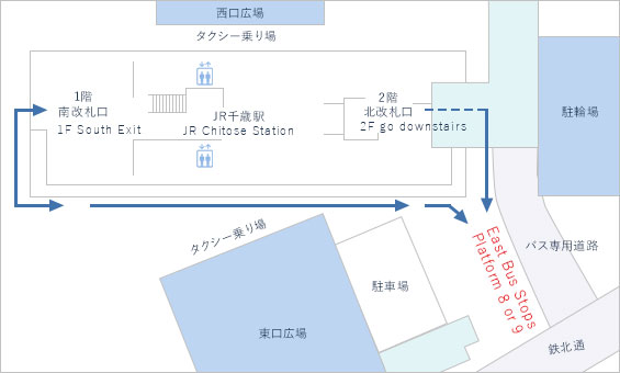 Chitose Station（JR千歳駅）