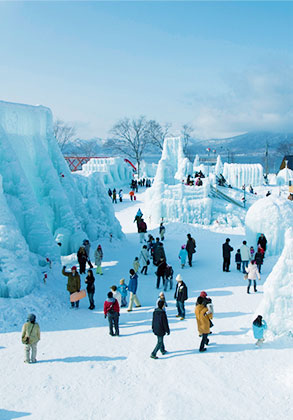 千岁・支笏湖冰涛节 Chitose Lake Shikotsu Ice Festival