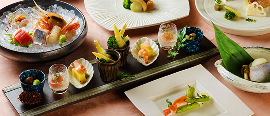 Seasonal Limited Japanese Course Yama no Uta Kaiseki（山の謌会席）（Limited time）