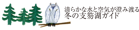 清らかな水と空気が澄み渡る冬の支笏湖ガイド