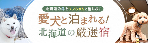 愛犬と泊まれる！北海道の厳選宿