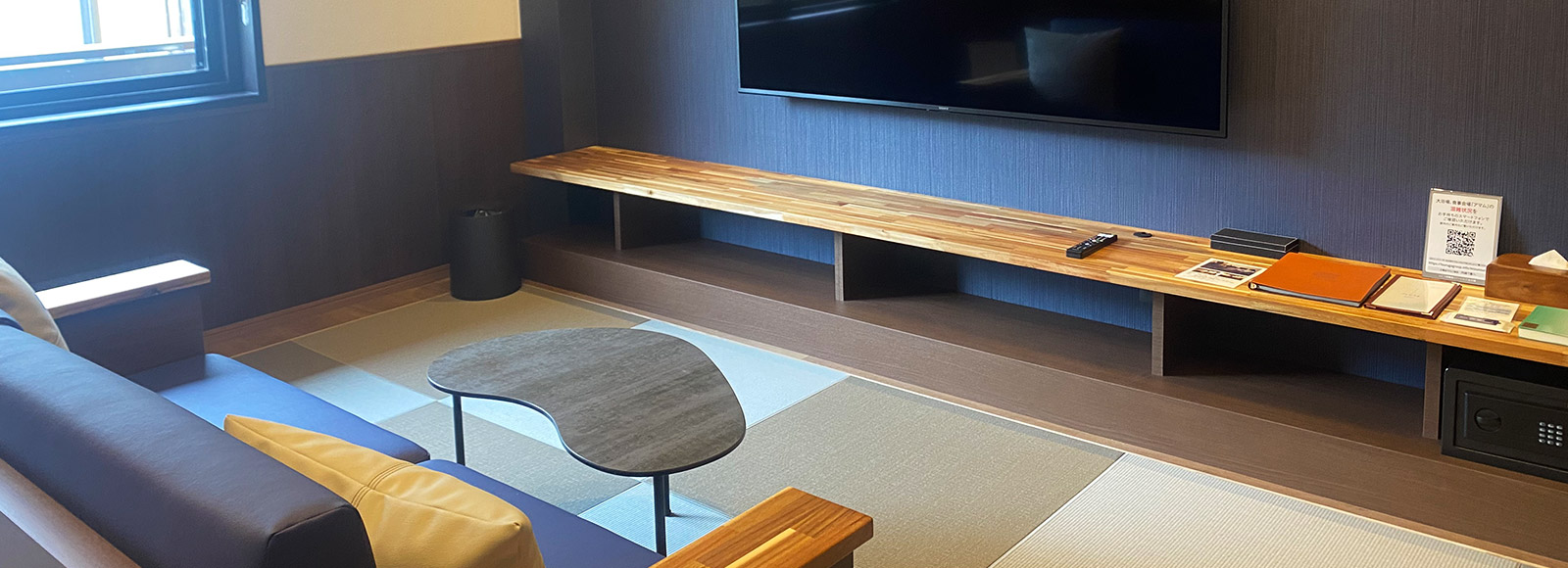 温泉風呂付和洋室