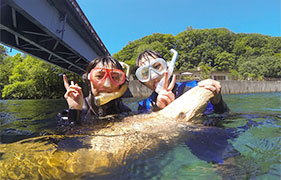 Lake Shikotsu River Snorkeling